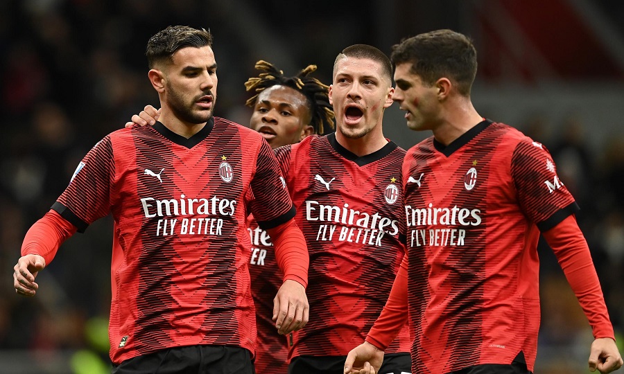 Kết quả AC Milan đạt được trong 5 trận ra sân gần nhất